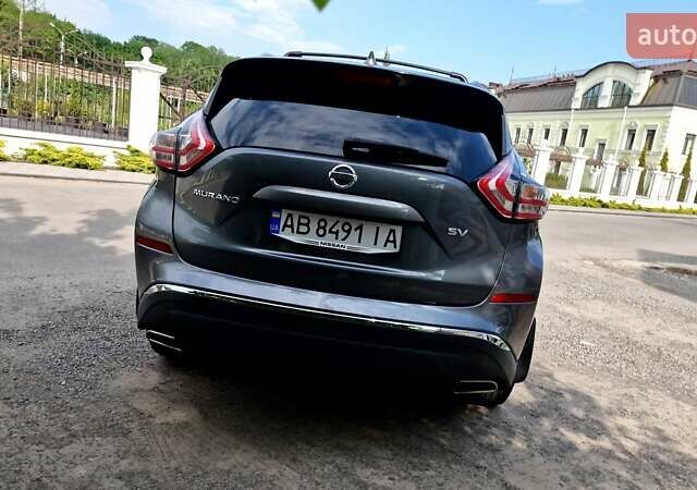Серый Ниссан Мурано, объемом двигателя 3.5 л и пробегом 217 тыс. км за 14500 $, фото 4 на Automoto.ua