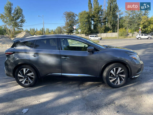 Серый Ниссан Мурано, объемом двигателя 3.5 л и пробегом 257 тыс. км за 17000 $, фото 3 на Automoto.ua