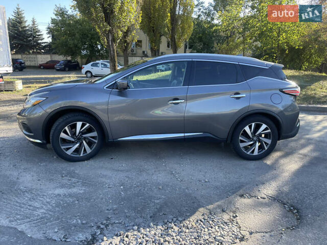 Серый Ниссан Мурано, объемом двигателя 3.5 л и пробегом 257 тыс. км за 17000 $, фото 2 на Automoto.ua