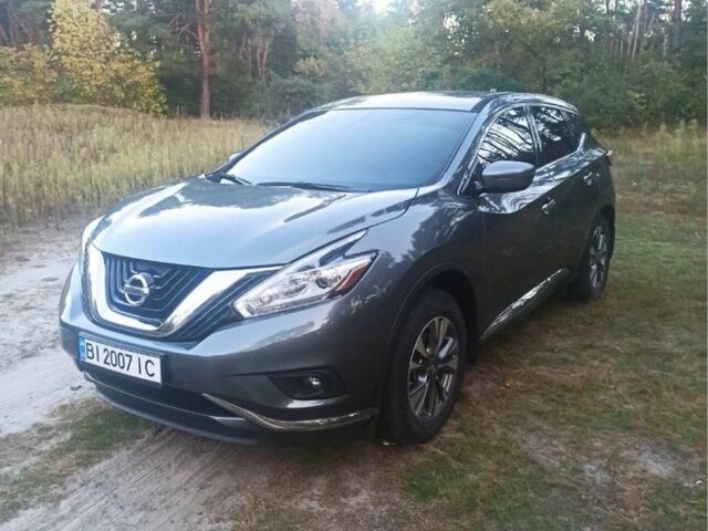 Серый Ниссан Мурано, объемом двигателя 3.5 л и пробегом 162 тыс. км за 14000 $, фото 21 на Automoto.ua