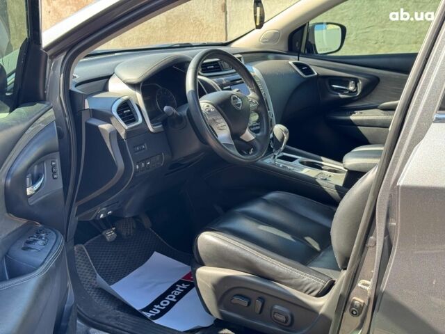 Серый Ниссан Мурано, объемом двигателя 3.5 л и пробегом 167 тыс. км за 16490 $, фото 14 на Automoto.ua