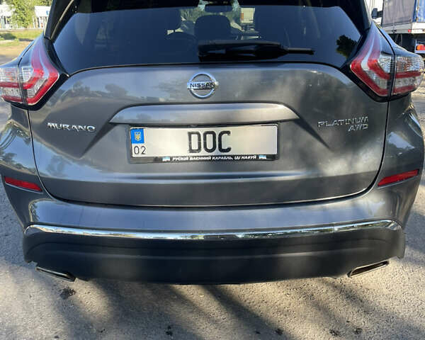 Серый Ниссан Мурано, объемом двигателя 3.5 л и пробегом 257 тыс. км за 17000 $, фото 6 на Automoto.ua