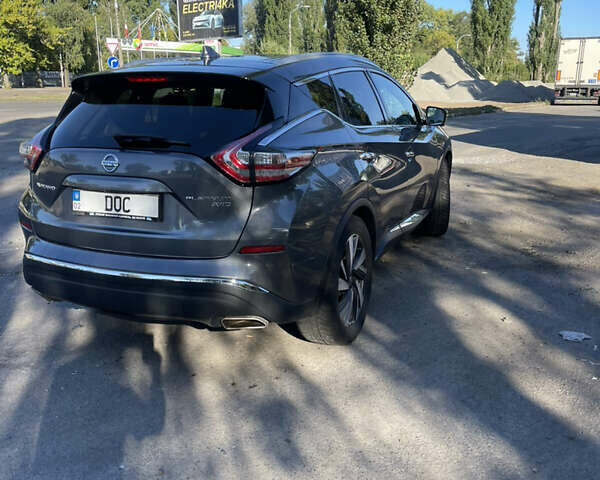 Серый Ниссан Мурано, объемом двигателя 3.5 л и пробегом 257 тыс. км за 17000 $, фото 4 на Automoto.ua