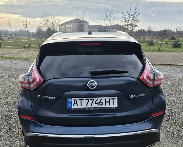 Синий Ниссан Мурано, объемом двигателя 3.5 л и пробегом 145 тыс. км за 15999 $, фото 16 на Automoto.ua