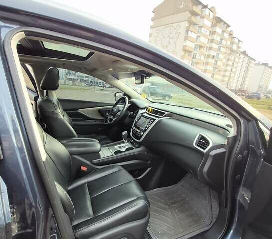 Синий Ниссан Мурано, объемом двигателя 3.5 л и пробегом 145 тыс. км за 15999 $, фото 3 на Automoto.ua