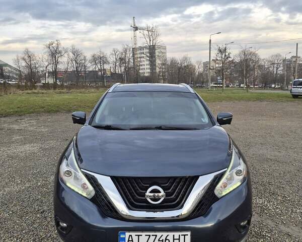 Синий Ниссан Мурано, объемом двигателя 3.5 л и пробегом 145 тыс. км за 15999 $, фото 13 на Automoto.ua