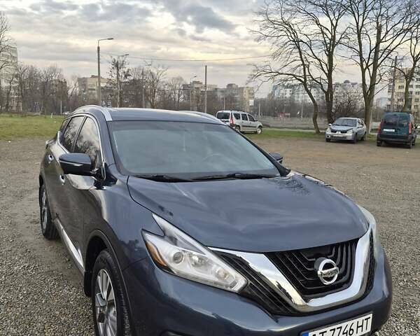 Синий Ниссан Мурано, объемом двигателя 3.5 л и пробегом 145 тыс. км за 15999 $, фото 12 на Automoto.ua