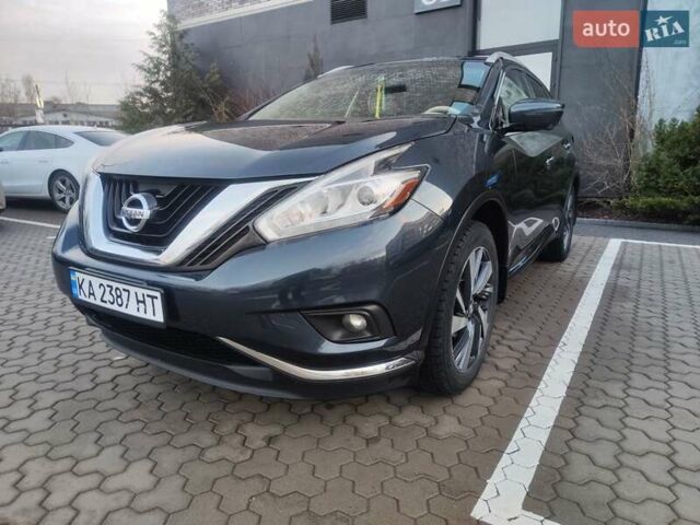 Синий Ниссан Мурано, объемом двигателя 3.5 л и пробегом 182 тыс. км за 16800 $, фото 8 на Automoto.ua