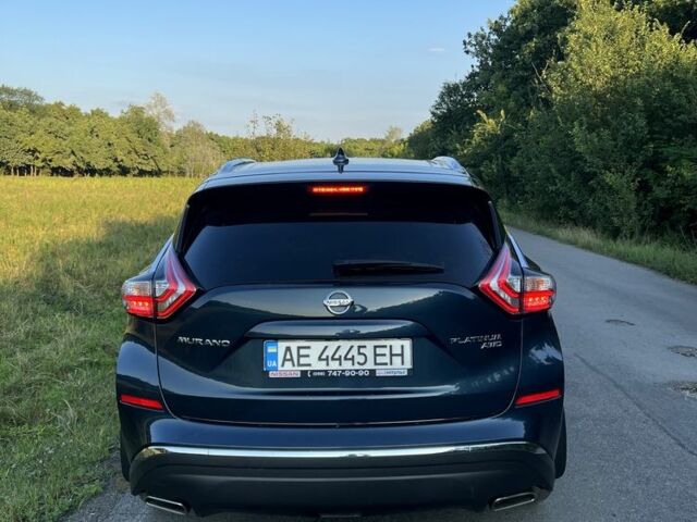 Синий Ниссан Мурано, объемом двигателя 3.5 л и пробегом 150 тыс. км за 16900 $, фото 2 на Automoto.ua