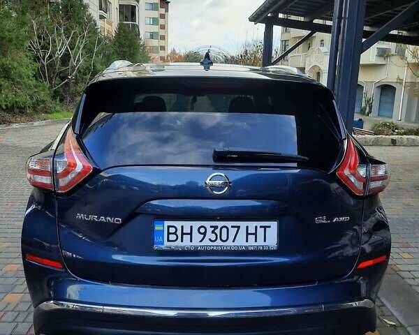 Синий Ниссан Мурано, объемом двигателя 3.5 л и пробегом 115 тыс. км за 17000 $, фото 24 на Automoto.ua