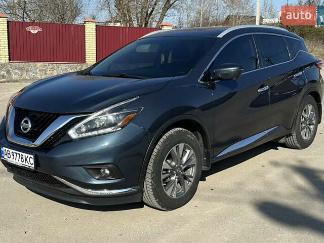 Синий Ниссан Мурано, объемом двигателя 3.5 л и пробегом 149 тыс. км за 16400 $, фото 1 на Automoto.ua