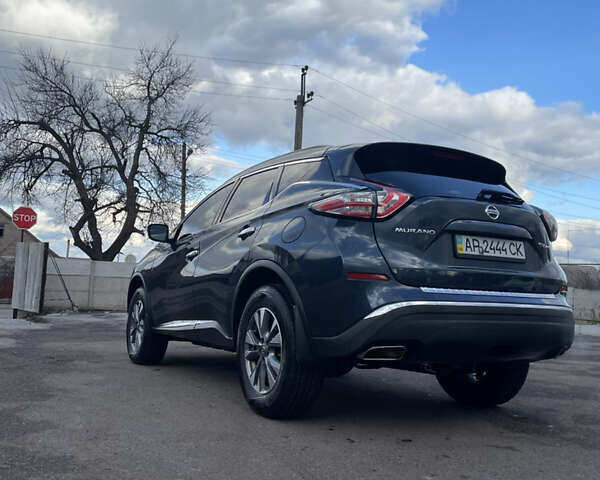 Синий Ниссан Мурано, объемом двигателя 3.5 л и пробегом 97 тыс. км за 16900 $, фото 1 на Automoto.ua
