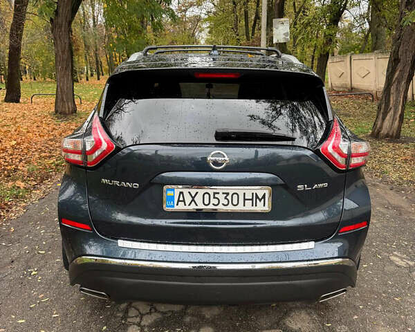 Синий Ниссан Мурано, объемом двигателя 3.5 л и пробегом 110 тыс. км за 17999 $, фото 7 на Automoto.ua