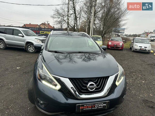 Синий Ниссан Мурано, объемом двигателя 3.5 л и пробегом 115 тыс. км за 17250 $, фото 16 на Automoto.ua