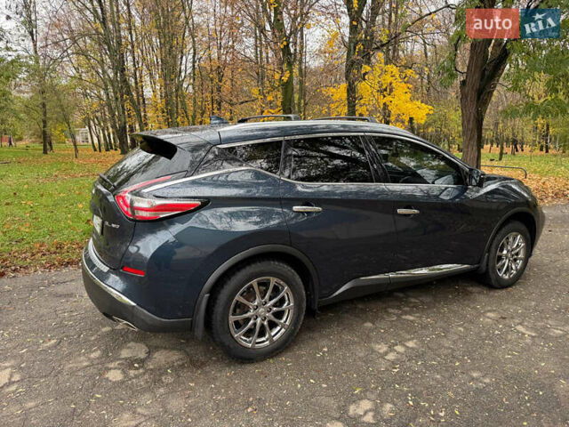 Синий Ниссан Мурано, объемом двигателя 3.5 л и пробегом 110 тыс. км за 17999 $, фото 8 на Automoto.ua