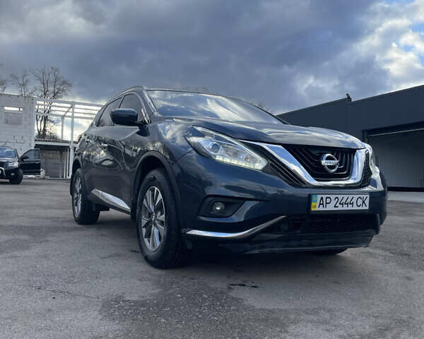 Синий Ниссан Мурано, объемом двигателя 3.5 л и пробегом 97 тыс. км за 16900 $, фото 2 на Automoto.ua