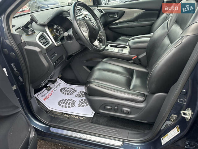 Синий Ниссан Мурано, объемом двигателя 3.5 л и пробегом 115 тыс. км за 17250 $, фото 46 на Automoto.ua