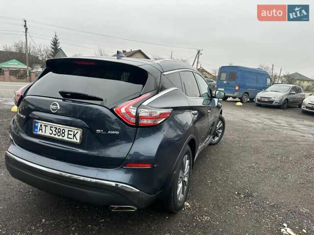 Синий Ниссан Мурано, объемом двигателя 3.5 л и пробегом 115 тыс. км за 17250 $, фото 29 на Automoto.ua