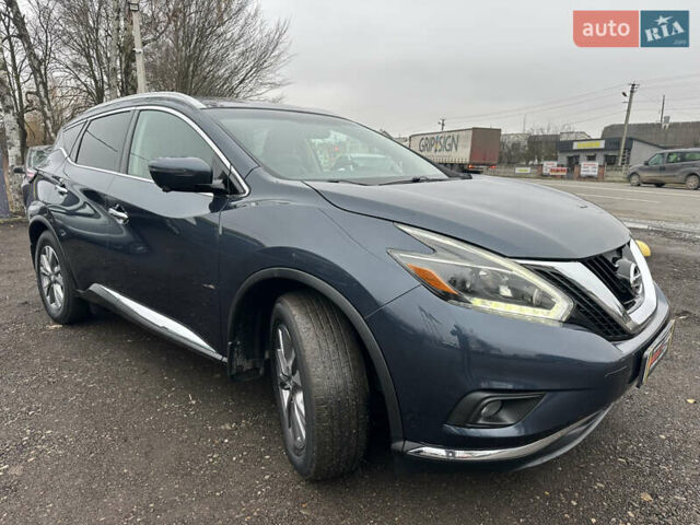 Синий Ниссан Мурано, объемом двигателя 3.5 л и пробегом 115 тыс. км за 17250 $, фото 13 на Automoto.ua