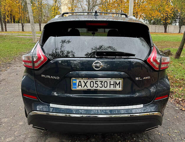 Синий Ниссан Мурано, объемом двигателя 3.5 л и пробегом 110 тыс. км за 17999 $, фото 2 на Automoto.ua