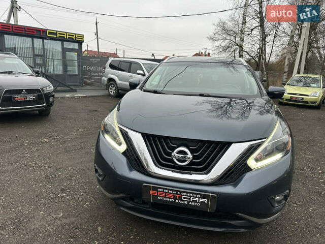 Синий Ниссан Мурано, объемом двигателя 3.5 л и пробегом 115 тыс. км за 17250 $, фото 17 на Automoto.ua