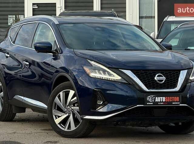 Синий Ниссан Мурано, объемом двигателя 3.5 л и пробегом 102 тыс. км за 19500 $, фото 5 на Automoto.ua