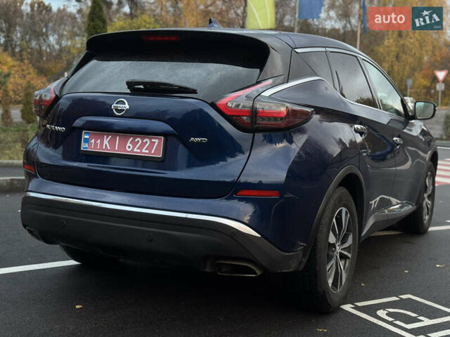 Синий Ниссан Мурано, объемом двигателя 3.5 л и пробегом 189 тыс. км за 15400 $, фото 43 на Automoto.ua