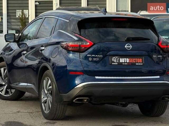 Синий Ниссан Мурано, объемом двигателя 3.5 л и пробегом 102 тыс. км за 19500 $, фото 7 на Automoto.ua