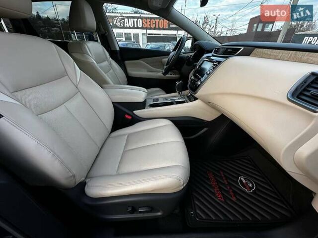 Синий Ниссан Мурано, объемом двигателя 3.5 л и пробегом 102 тыс. км за 19500 $, фото 17 на Automoto.ua