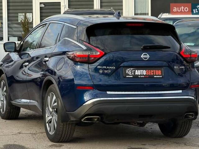 Синий Ниссан Мурано, объемом двигателя 3.5 л и пробегом 102 тыс. км за 19500 $, фото 6 на Automoto.ua