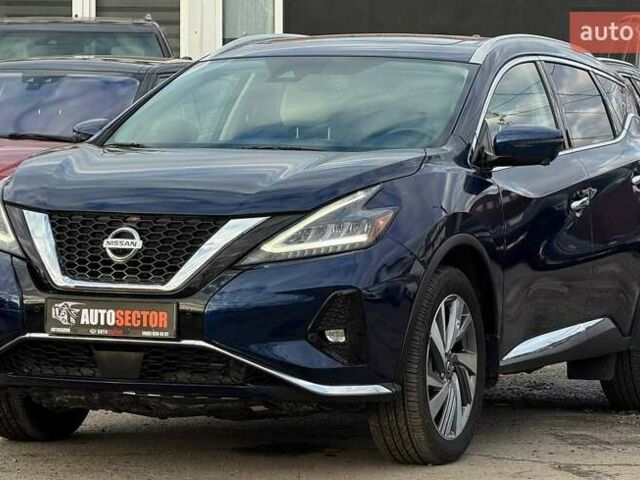 Синий Ниссан Мурано, объемом двигателя 3.5 л и пробегом 102 тыс. км за 19500 $, фото 2 на Automoto.ua