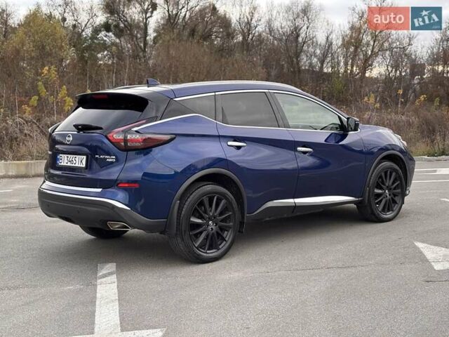 Синий Ниссан Мурано, объемом двигателя 3.5 л и пробегом 70 тыс. км за 22000 $, фото 13 на Automoto.ua