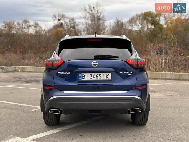 Синий Ниссан Мурано, объемом двигателя 3.5 л и пробегом 70 тыс. км за 22000 $, фото 15 на Automoto.ua