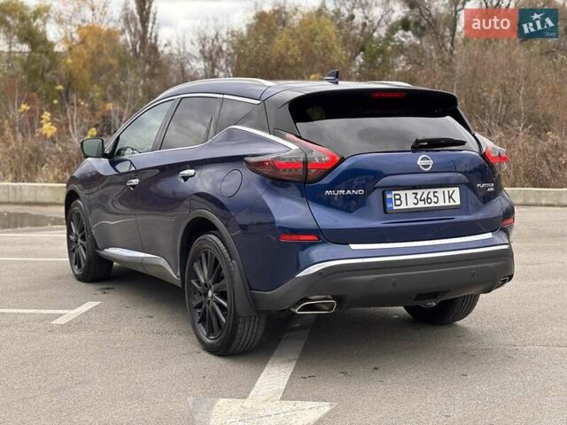 Синий Ниссан Мурано, объемом двигателя 3.5 л и пробегом 70 тыс. км за 22000 $, фото 17 на Automoto.ua