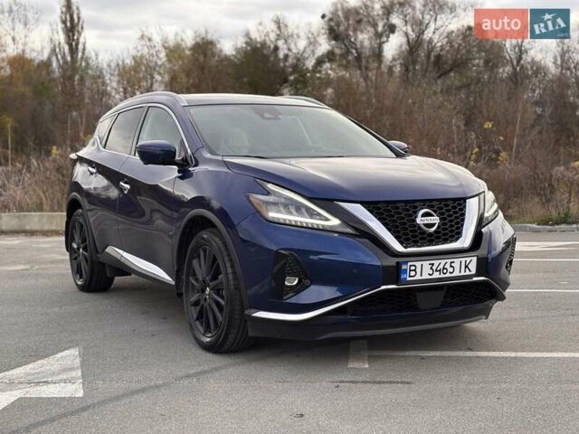 Синий Ниссан Мурано, объемом двигателя 3.5 л и пробегом 70 тыс. км за 22000 $, фото 3 на Automoto.ua