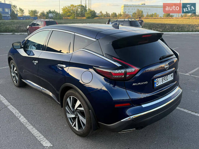 Синий Ниссан Мурано, объемом двигателя 3.5 л и пробегом 76 тыс. км за 23700 $, фото 12 на Automoto.ua