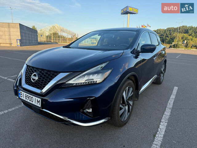 Синий Ниссан Мурано, объемом двигателя 3.5 л и пробегом 76 тыс. км за 23700 $, фото 2 на Automoto.ua