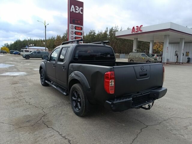 Черный Ниссан Навара, объемом двигателя 2.5 л и пробегом 333 тыс. км за 4700 $, фото 3 на Automoto.ua