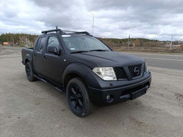 Черный Ниссан Навара, объемом двигателя 2.5 л и пробегом 333 тыс. км за 4700 $, фото 5 на Automoto.ua