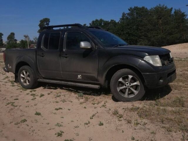 Черный Ниссан Навара, объемом двигателя 2.5 л и пробегом 189 тыс. км за 5500 $, фото 1 на Automoto.ua