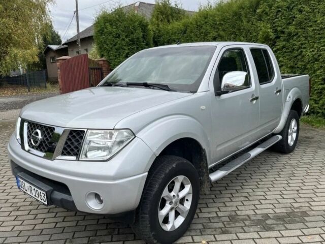 Серый Ниссан Навара, объемом двигателя 2.5 л и пробегом 214 тыс. км за 3700 $, фото 3 на Automoto.ua