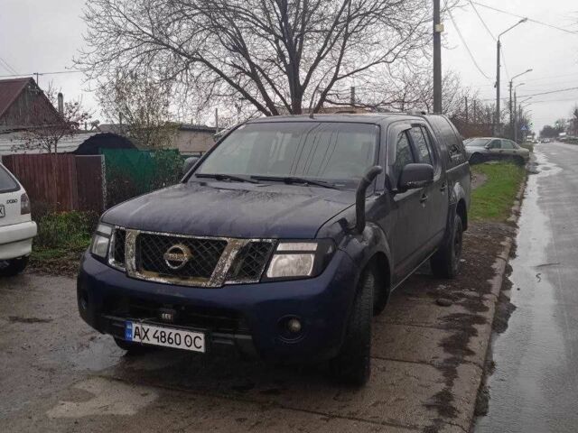 Синий Ниссан Навара, объемом двигателя 2.5 л и пробегом 350 тыс. км за 5500 $, фото 1 на Automoto.ua