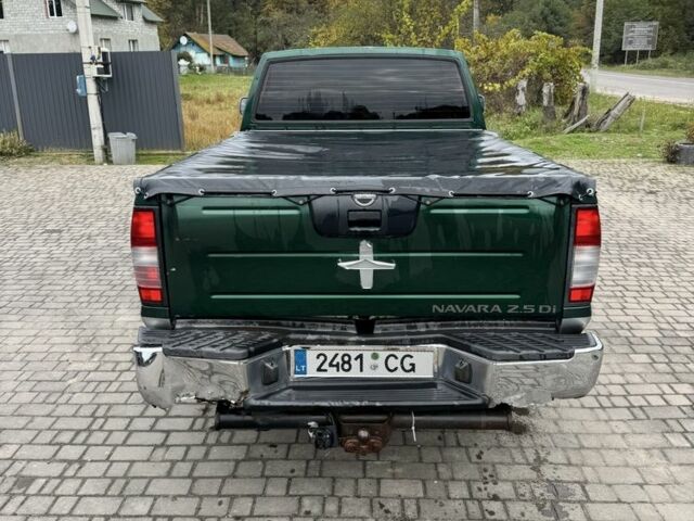 Зеленый Ниссан Навара, объемом двигателя 2.5 л и пробегом 250 тыс. км за 5300 $, фото 7 на Automoto.ua