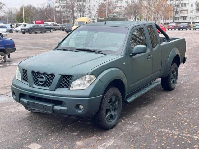 Зеленый Ниссан Навара, объемом двигателя 2.5 л и пробегом 250 тыс. км за 5999 $, фото 1 на Automoto.ua