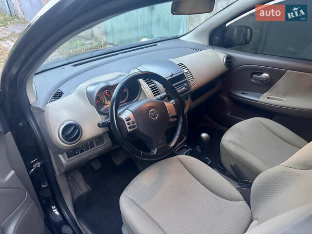 Чорний Ніссан Ноут, об'ємом двигуна 1.39 л та пробігом 172 тис. км за 4800 $, фото 6 на Automoto.ua