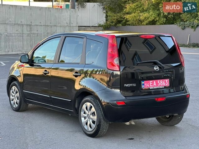 Черный Ниссан Ноут, объемом двигателя 1.6 л и пробегом 163 тыс. км за 6999 $, фото 17 на Automoto.ua
