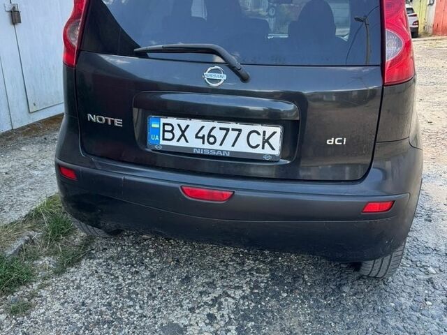 Черный Ниссан Ноут, объемом двигателя 1.5 л и пробегом 229 тыс. км за 4850 $, фото 3 на Automoto.ua