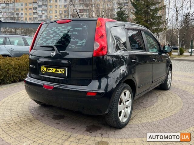 Черный Ниссан Ноут, объемом двигателя 1.6 л и пробегом 209 тыс. км за 5800 $, фото 6 на Automoto.ua