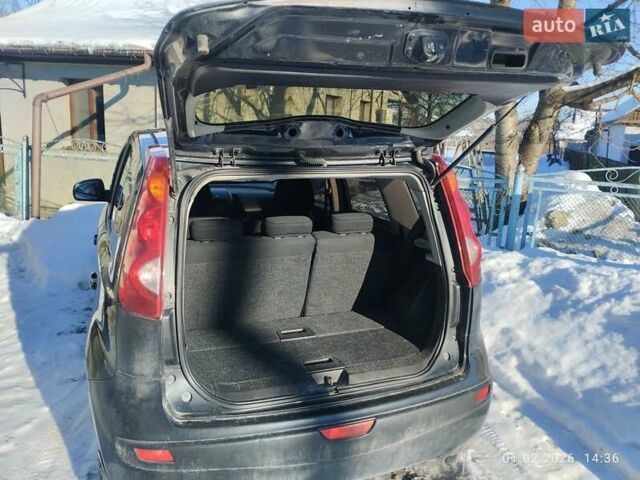 Черный Ниссан Ноут, объемом двигателя 1.46 л и пробегом 207 тыс. км за 4600 $, фото 7 на Automoto.ua