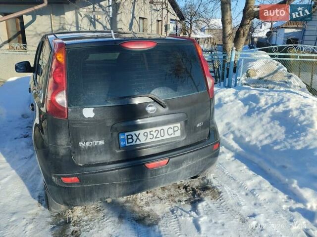 Черный Ниссан Ноут, объемом двигателя 1.46 л и пробегом 207 тыс. км за 4600 $, фото 9 на Automoto.ua